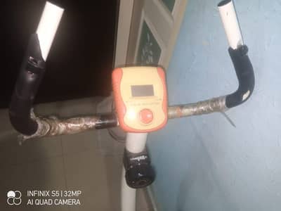 Used exercise bicycle