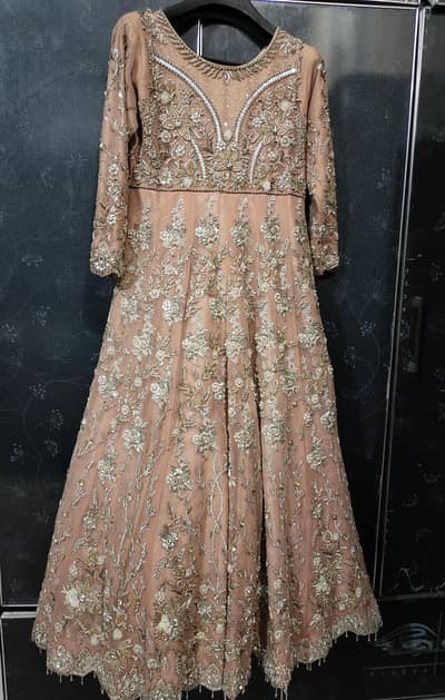 bridal walima dress only girls can contact