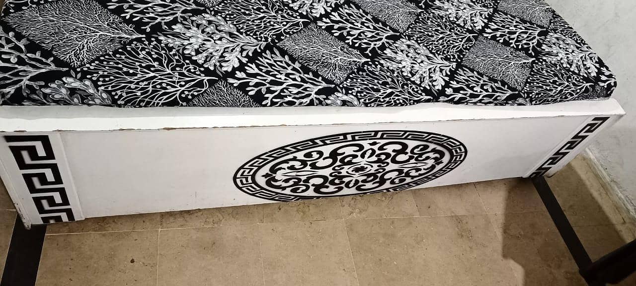 bed with side tables 1
