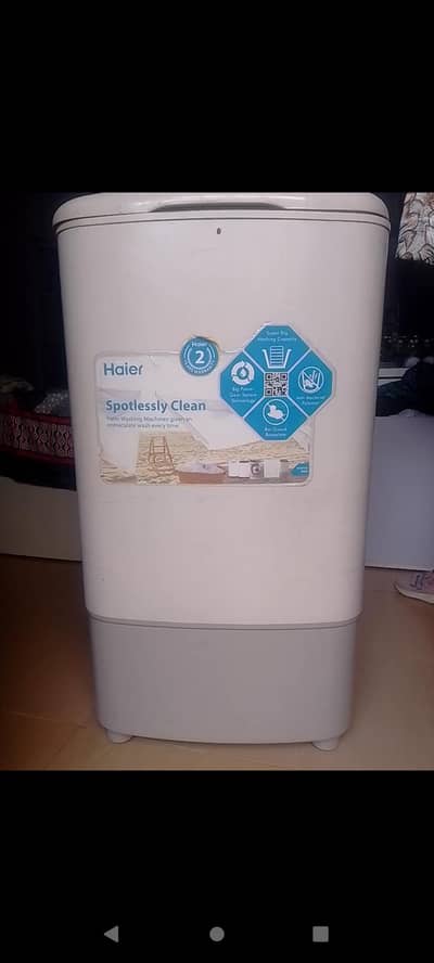 Haier HWM80-35 8KG Single Tub Washing Machine | 10/10 Condition