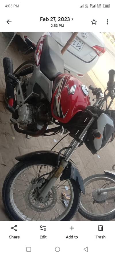 Honda cbr dilex