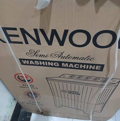 KENWOOD SEMI AUTOMETIC WASHING MACHINE + DRYER