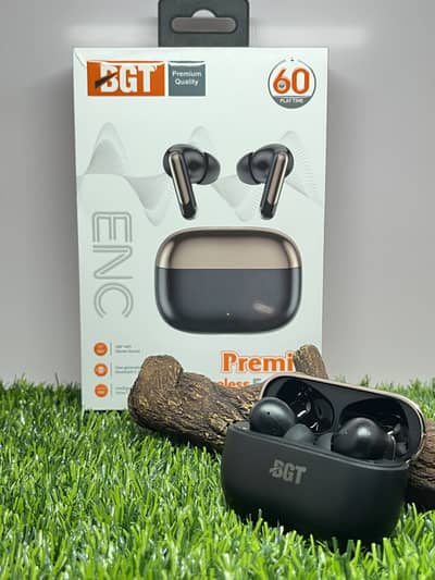 BGT Premio premium wireless earbuds best sound bass call airbuds