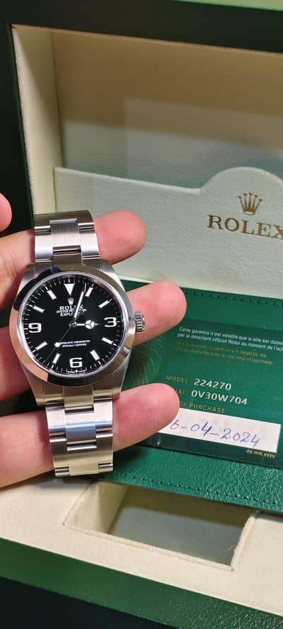 ROLEX EXPLORER 2024 BRAND NEW