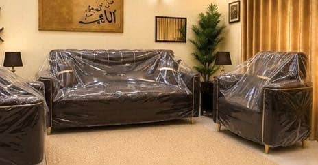 5 Seater Sofa | Brown Velvet | Final Price