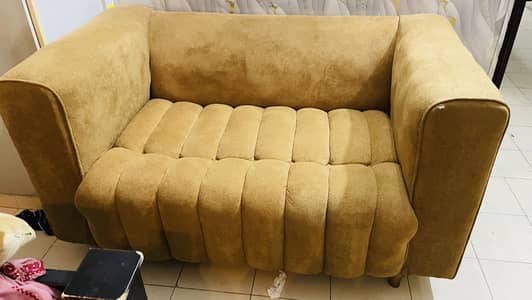 Urgent sale of sofa 2 seater and 1 seater