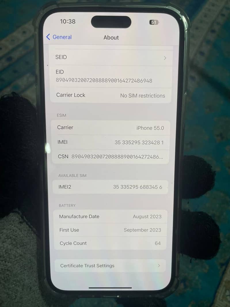 Apple iPhone 15 plus 6