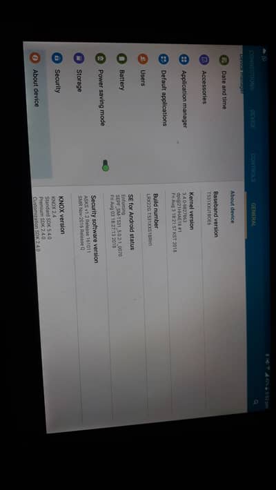 Samsung Galaxy tablet 4, PTA approved,  Sim card and SD card runnable