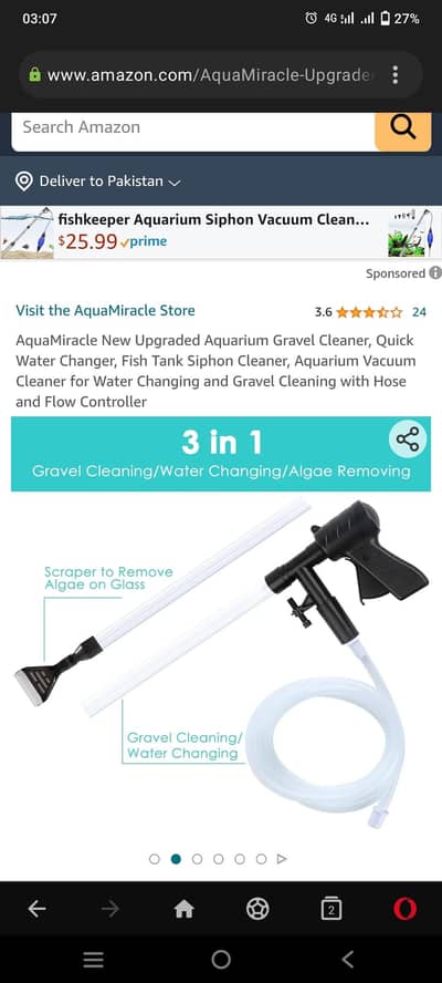 Fish Aquarium Imported Accessories for Sale at different prices