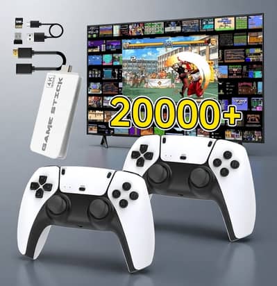 M-15 Game Stick 3.0 Wireless Gaming Console with 2 Controllers