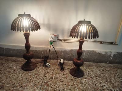 Traditional Wooden Table Lamps