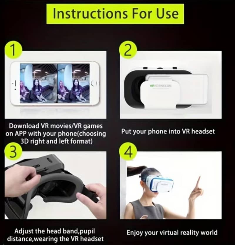 VR HEADSET 360⁰ 3