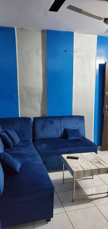 E11 corner marghala face parking furnished apartment for sale