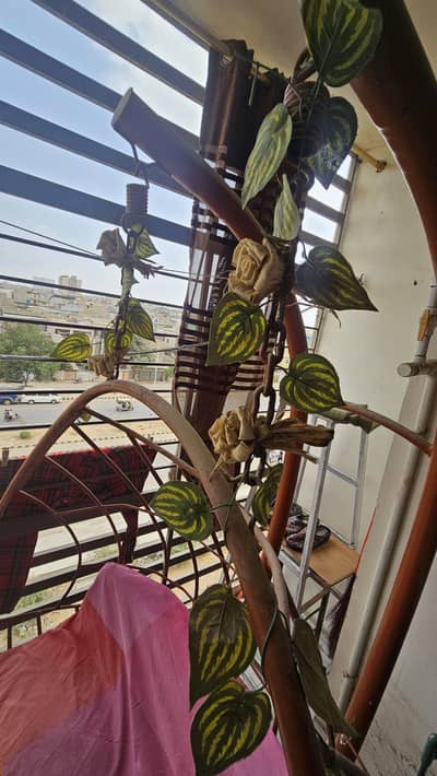 Heavy-Duty Metal Double Swing (Chola) jhoola