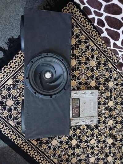Car And Every Kenwood Basser duble coils + Amp