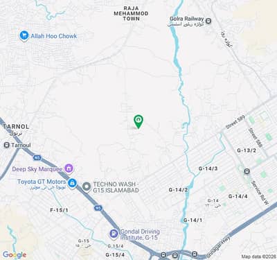 14 Marla (40x80) Prime Location Solid Land Plot For Sale In VVIP Sector F-14