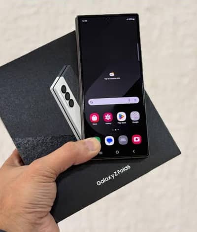 Z Fold 6 12/512 Dual Physical Official PTA Approved 10/9 With Box