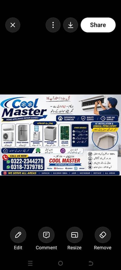 AC Service | DC Inverter Repair | Fridge & Water Dispenser Repair |