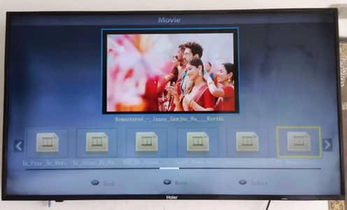 HAIER ORIGINAL 40 INCH WITH SMART BOX 8/128