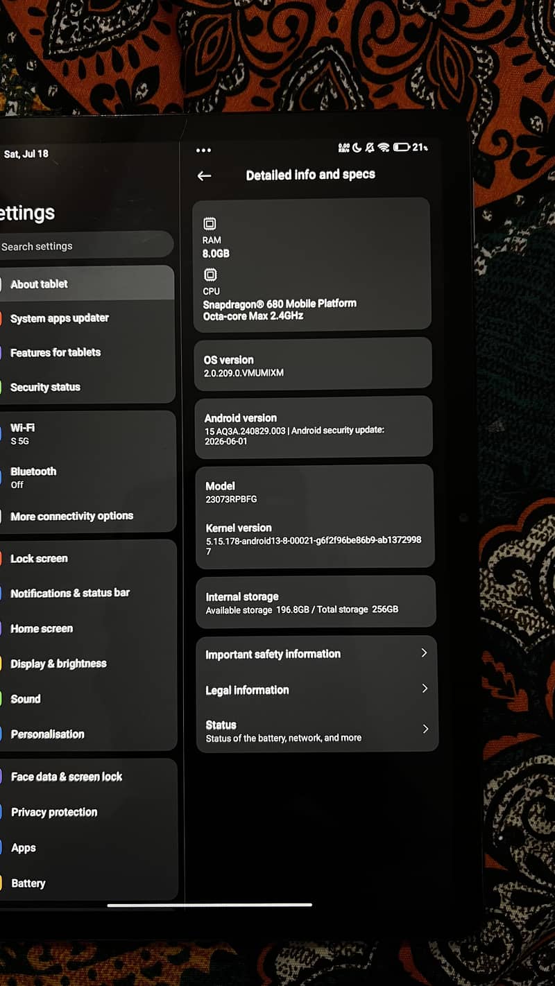 Redmi pad SE 3