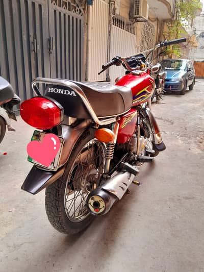 Honda CG 125 2017A Total pack