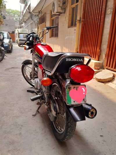 Honda CG 125 2017A Total pack