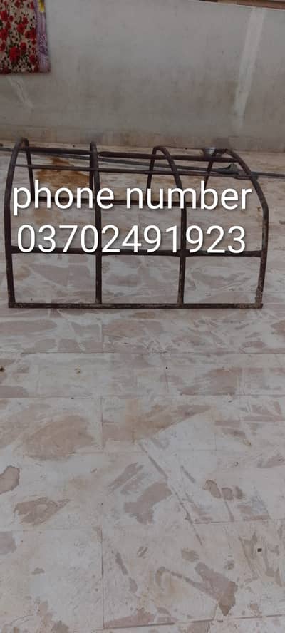 Heavy Iron Frame for Suzuki/Loader - Size 4.9x5.2 Feet - Weight 18 Kg