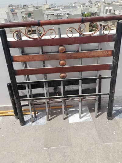 IRON BED SET SINGLE