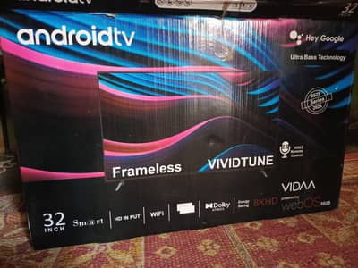 32 Inch Malaysia LED with Complet Box and 2 remorts