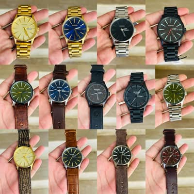 Nixon Sentry Men’s Original Day/Date Watches 9/10 Conditions