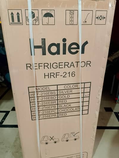 Brand New Haier Refrigerator unopened box