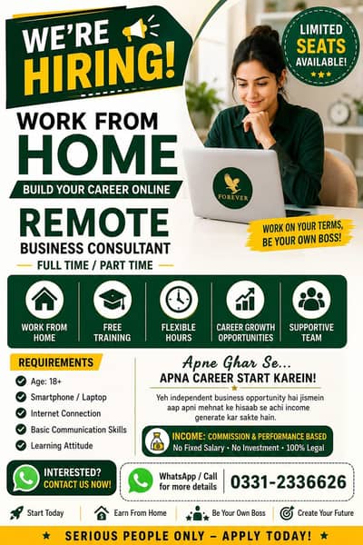 Work From Home Opportunity | Training Provided