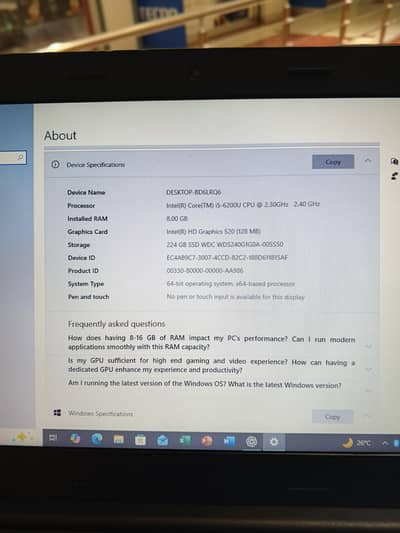 Laptop for Sale