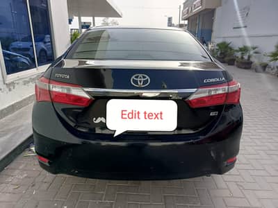 Toyota Corolla XLI 2018