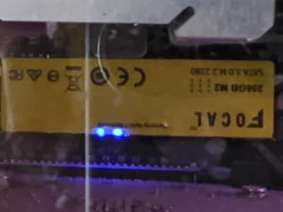 Focal 256gb SSD used