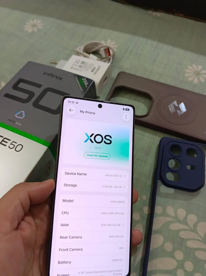 Infinix Note 50 mint condition 8