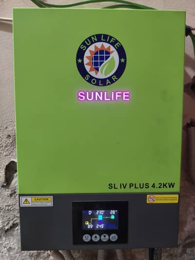 Sunlife 4.2 KW hybrid solar inverter