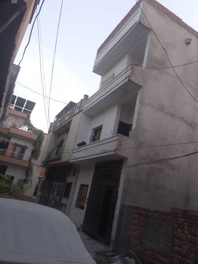 5 Marla triple story house on rent for family and boys green cape opposite gajjumate metro station Lahore
