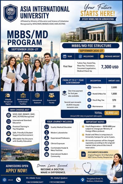 MBBS admissions
