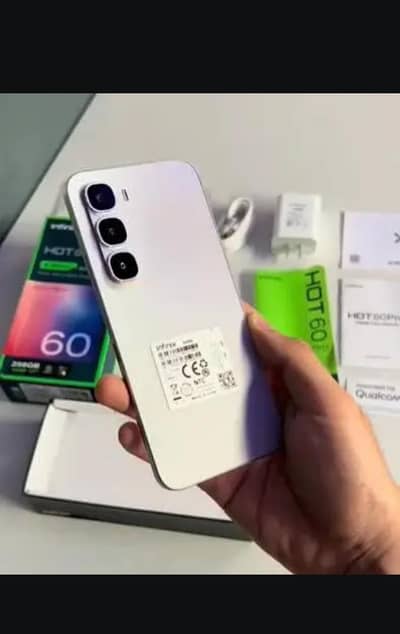 Infinix hot 60 pro 10%by 9.5 condition phone