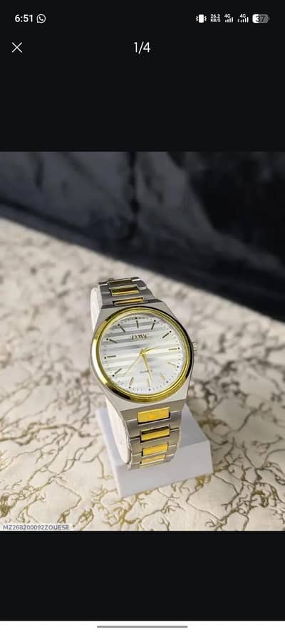 men,s comfort fit strap watch