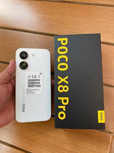 Poco x8 pro max 16/512GB Dimensity 9500s PUBG 120 8500 mAh Battery