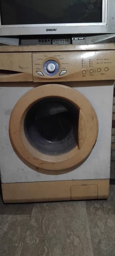 old lg washing machine