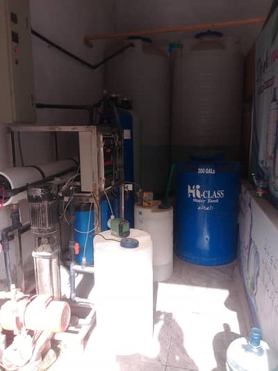 1 ton RO water filteration ptant