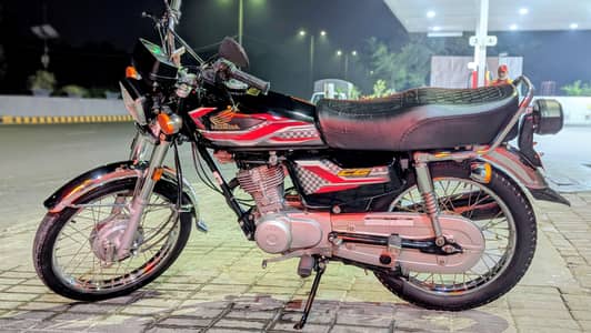 Honda CG 125 Urgent For Sale | Honda CG 125 | Lahore registration