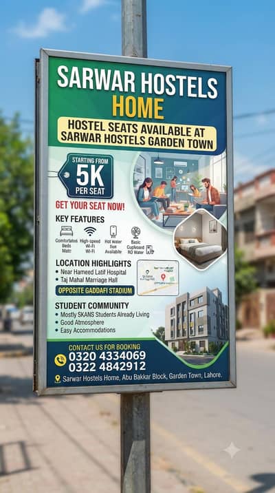 Sarwar hostel and homes