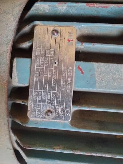 15 HP ABB MOTER 2800 ROUNDS ORIGNAL MOTER
