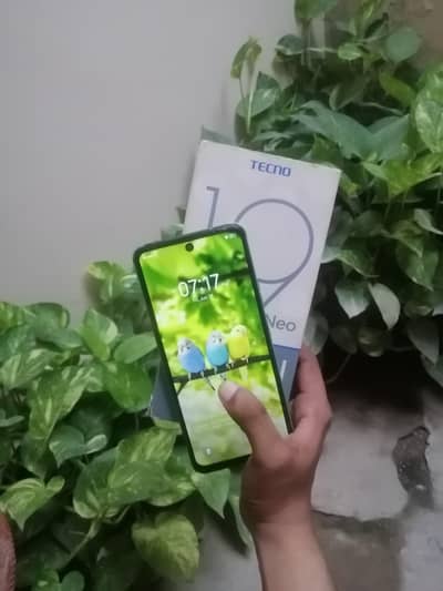 Tecno common 19 neo { 6+4/128 } with Box