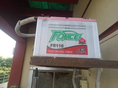 Few days used battery set for sale 110A