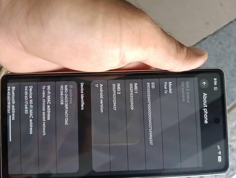 Google Pixel 7a 3